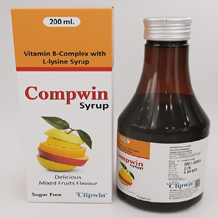  top Pharma franchise products of Clipwin Pharma Chandigarh  - 	syrup compwin.jpg	